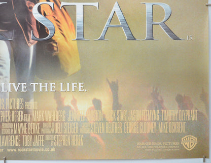 ROCK STAR (Bottom Right) Cinema Quad Movie Poster 