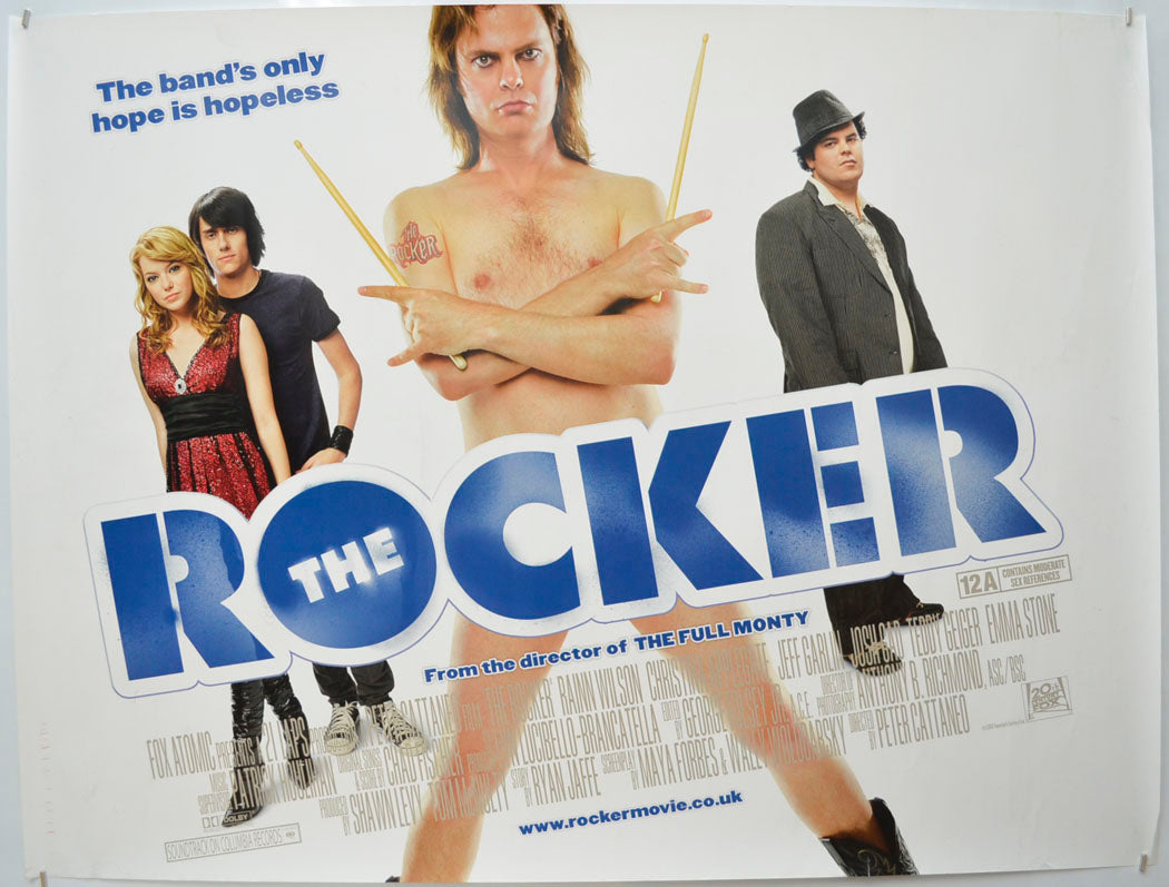 The Rocker  Original Quad Poster - Film Poster - Movie Poster