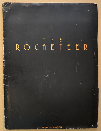 THE ROCKETEER Original Cinema Press Kit – Folder 