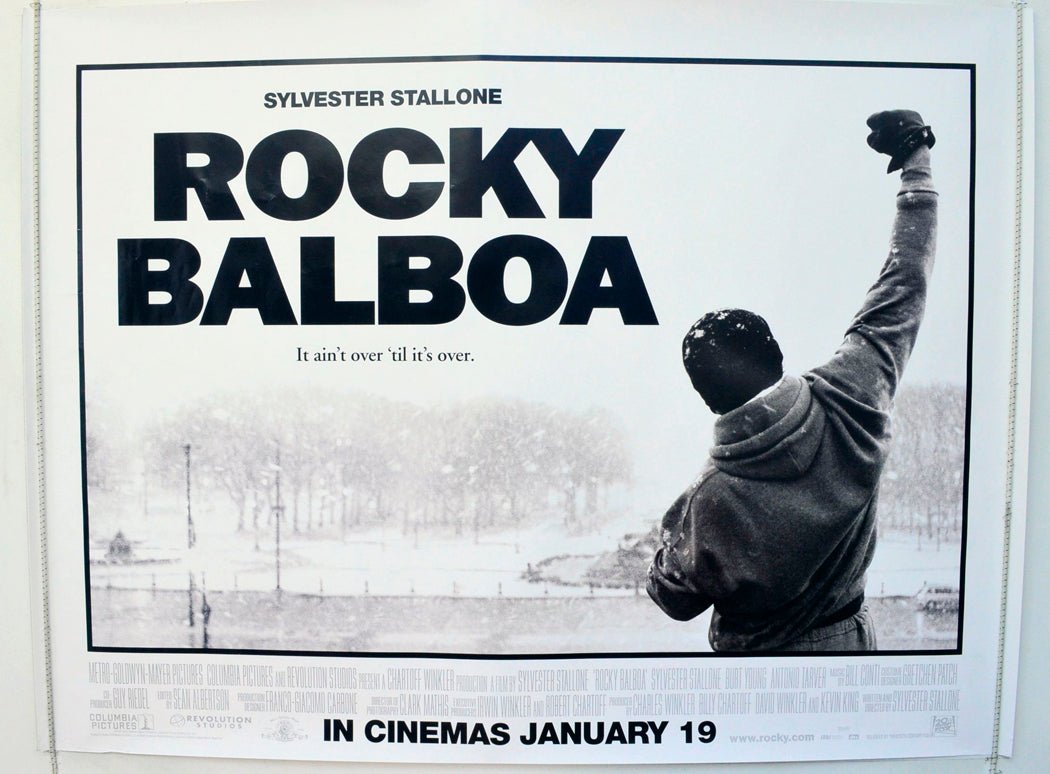 Rocky Balboa Original British Quad Poster - Film Poster - Movie Poster 