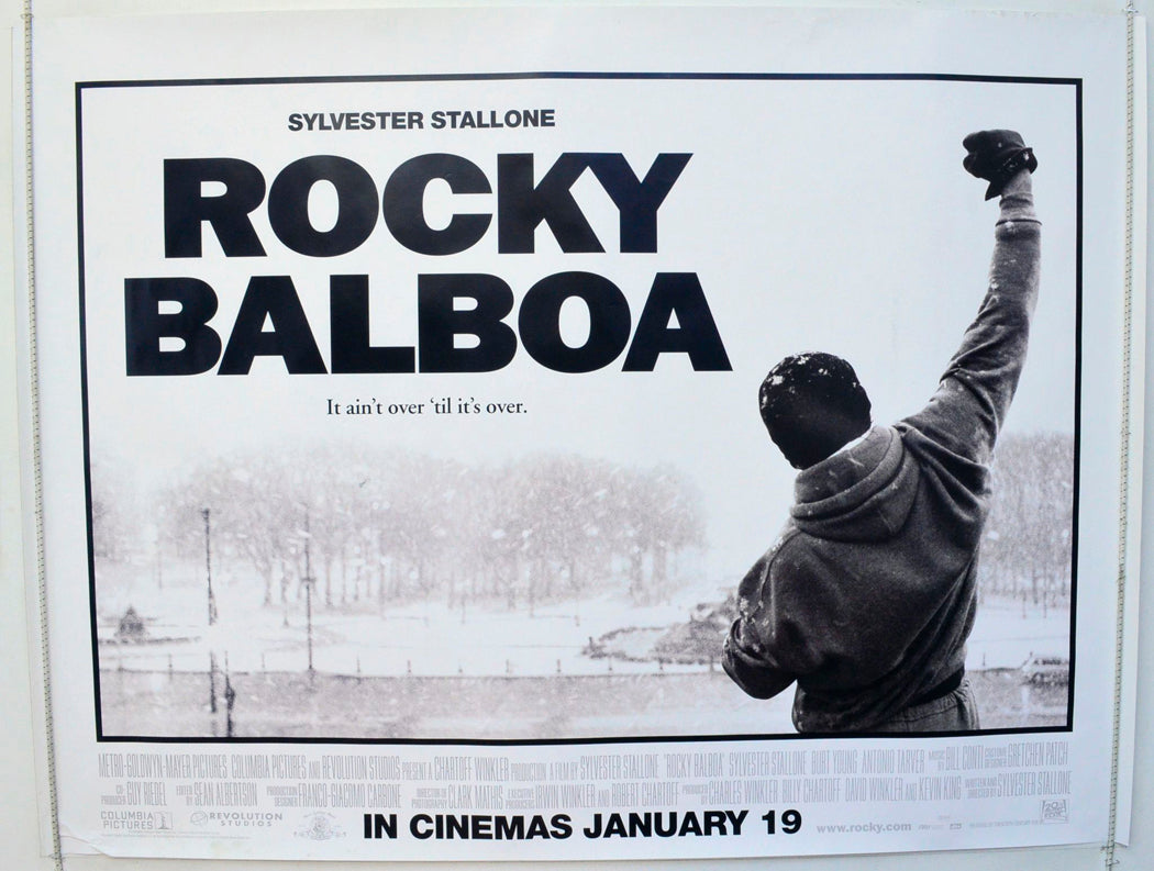 Rocky Balboa Original British Quad Poster - Film Poster - Movie Poster 