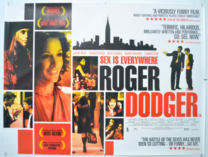 Roger Dodger Original Quad Poster - Film Poster - Movie Poster