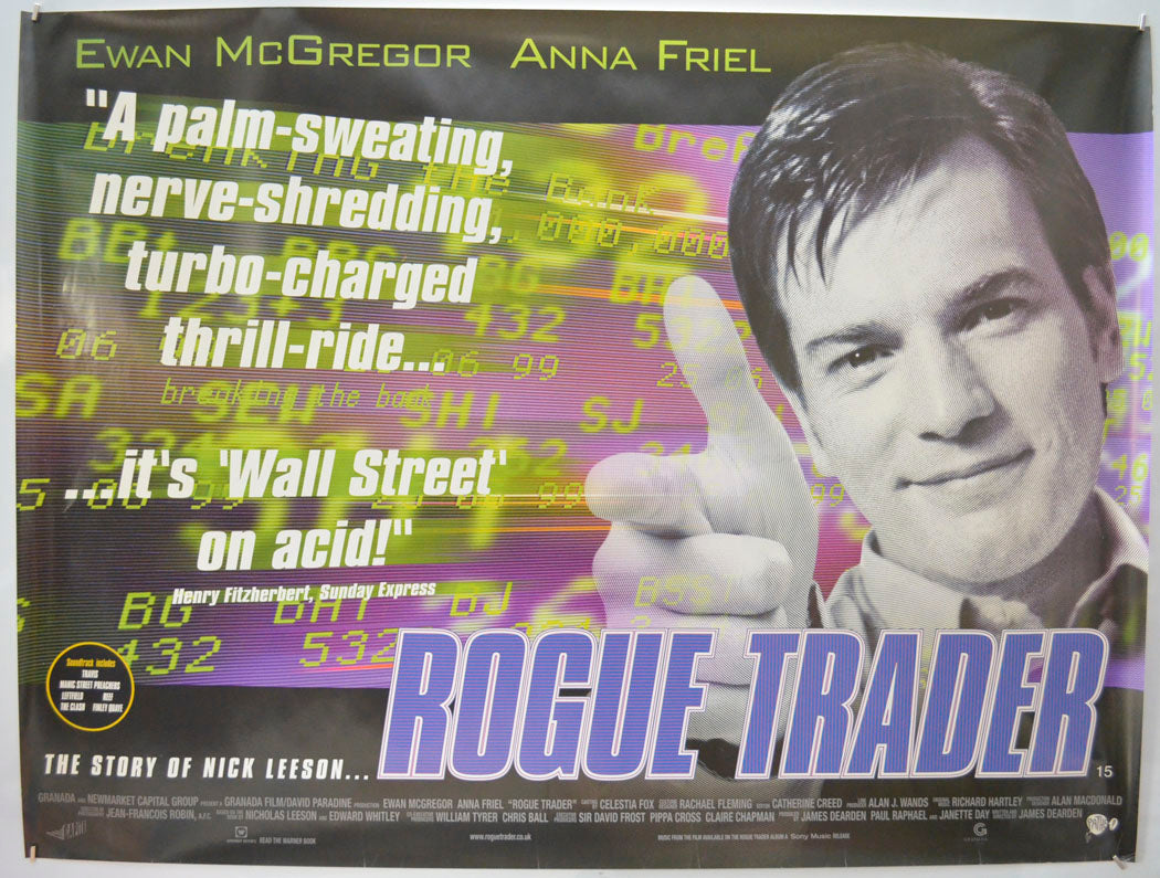 Rogue Trader Original Quad Poster - Film Poster - Movie Poster