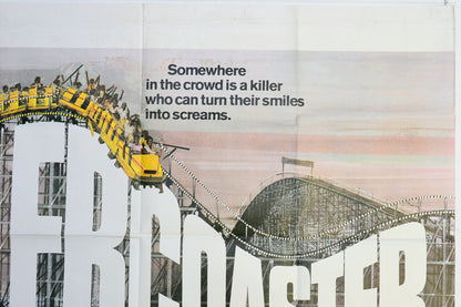 ROLLERCOASTER (Top Right) Cinema Quad Movie Poster 