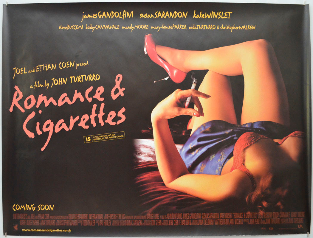 Romance And Cigarettes Original Quad Poster - Film Poster - Movie Poster