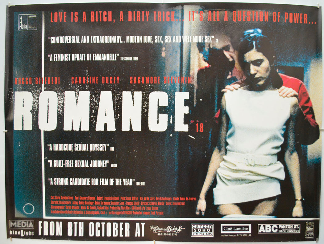 Romance Original Quad Poster - Film Poster - Movie Poster