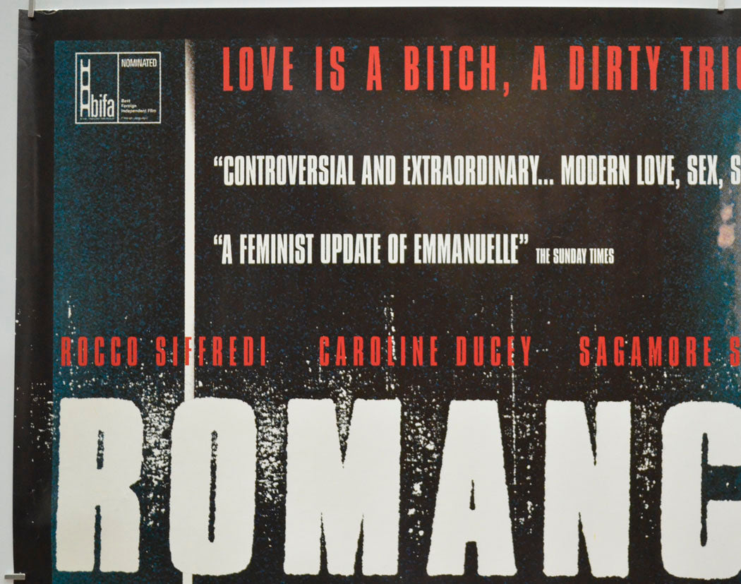 ROMANCE (Top Left) Cinema Quad Movie Poster 