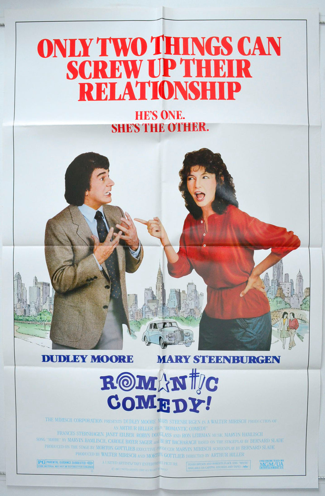 Romantic Comedy Original One Sheet Poster - Movie Poster