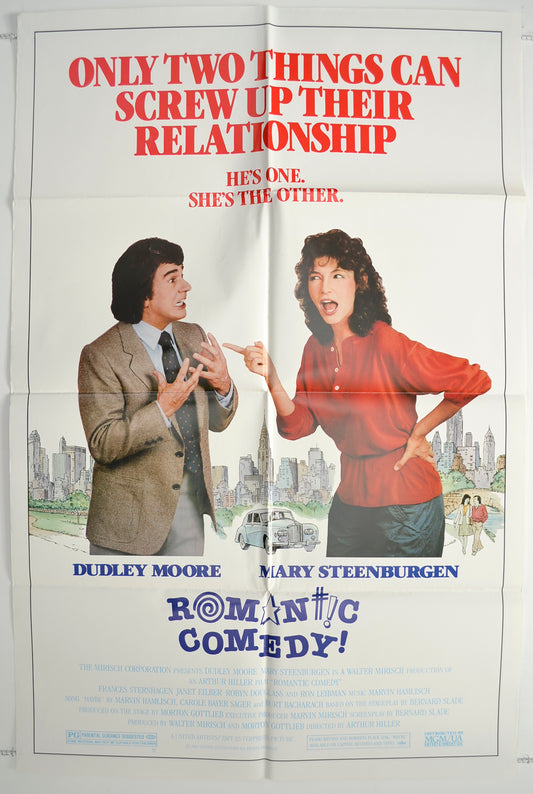 Romantic Comedy  Original One Sheet Poster - Film Poster - Movie Poster 