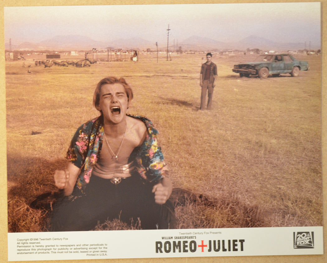 ROMEO + JULIET (Card 3) Cinema Set of Colour FOH Stills / Lobby Cards 