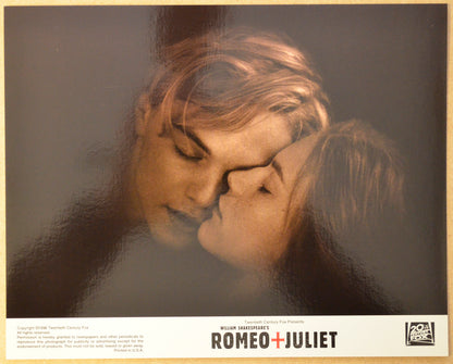 ROMEO + JULIET (Card 4) Cinema Set of Colour FOH Stills / Lobby Cards 