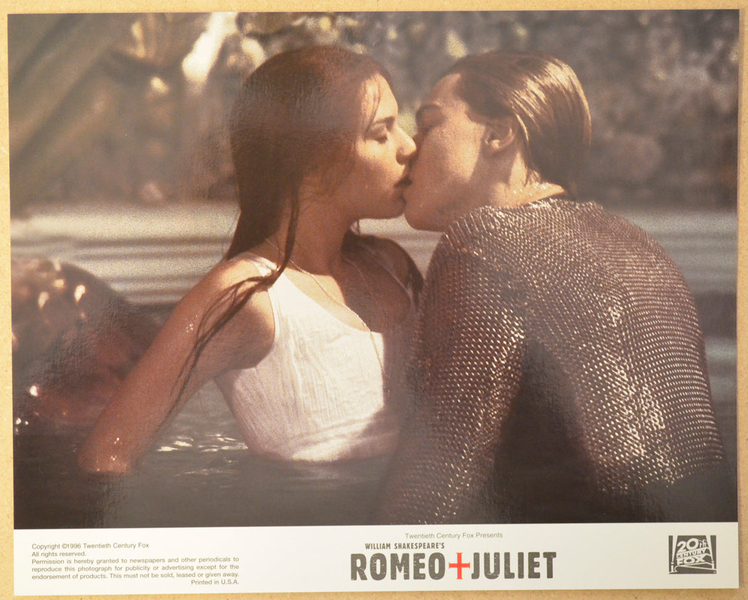 ROMEO + JULIET (Card 6) Cinema Set of Colour FOH Stills / Lobby Cards 