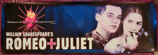 Romeo + Juliet - Original Cinema Banner - Film Banner - Movie Banner - Vinyl Banner 