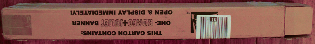 “Romeo + Juliet” Original Cinema Banner - Film Banner - Movie Banner - Vinyl Banner