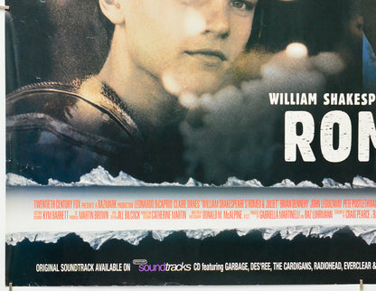 Romeo + Juliet (Bottom Left) Cinema Quad Movie Poster 