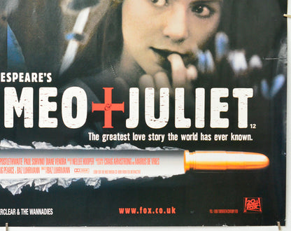 Romeo + Juliet (Bottom Right) Cinema Quad Movie Poster 