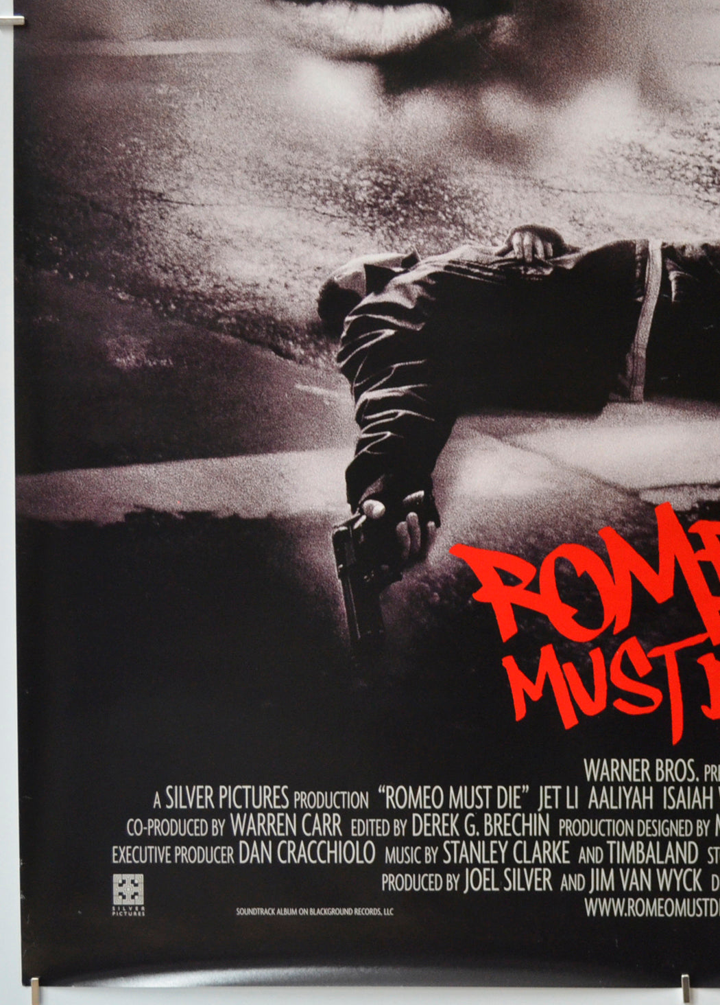 ROMEO MUST DIE (Bottom Left) Cinema One Sheet Movie Poster 