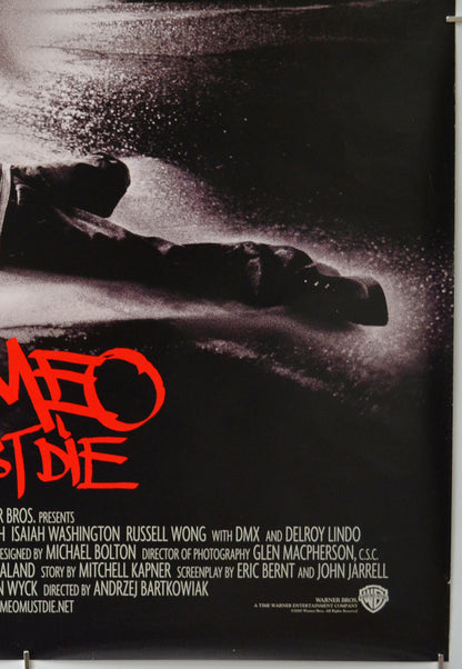 ROMEO MUST DIE (Bottom Right) Cinema One Sheet Movie Poster 