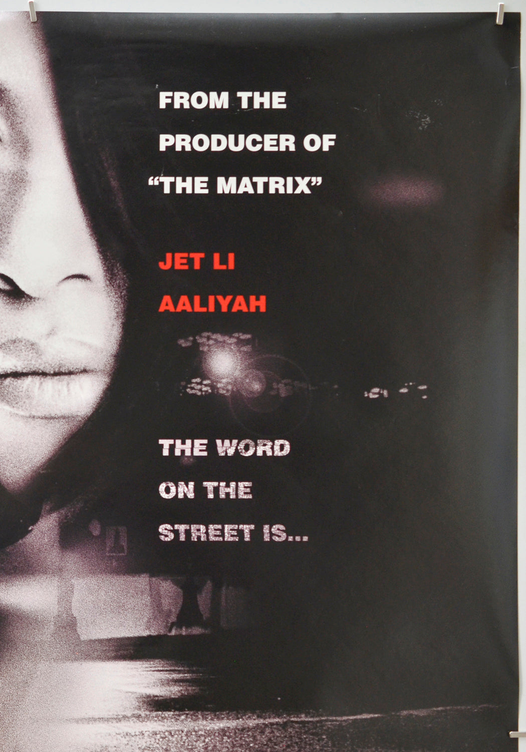 Romeo Must Die (Top Right) Cinema One Sheet Movie Poster 