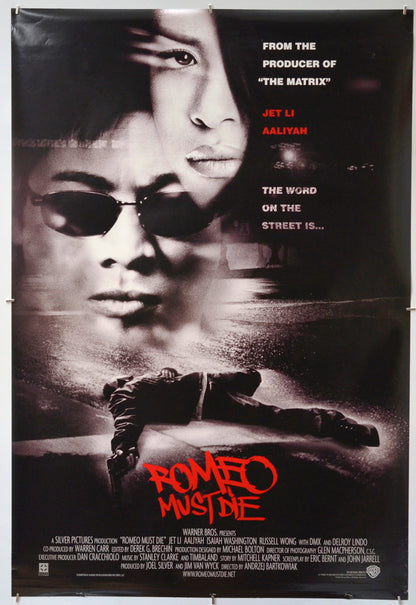 Romeo Must Die - Original One Sheet Poster - Film Poster - Movie Poster 