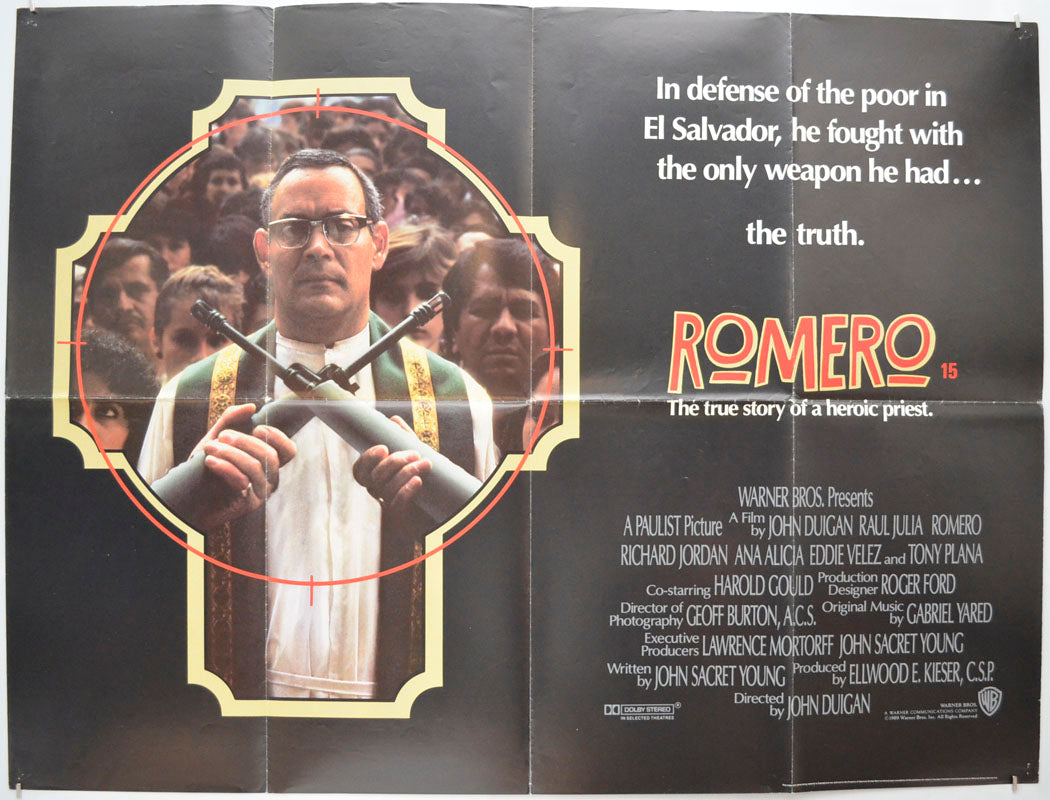 Romero Original Quad Poster - Film Poster - Movie Poster