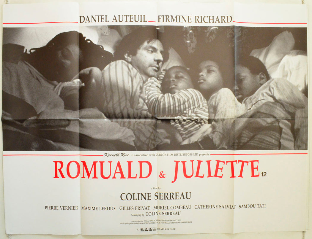 Romuald Et Juliette(a.k.a. Mama, There's a Man in Your Bed)   Original British Quad Poster - Film Poster - Movie Poster 