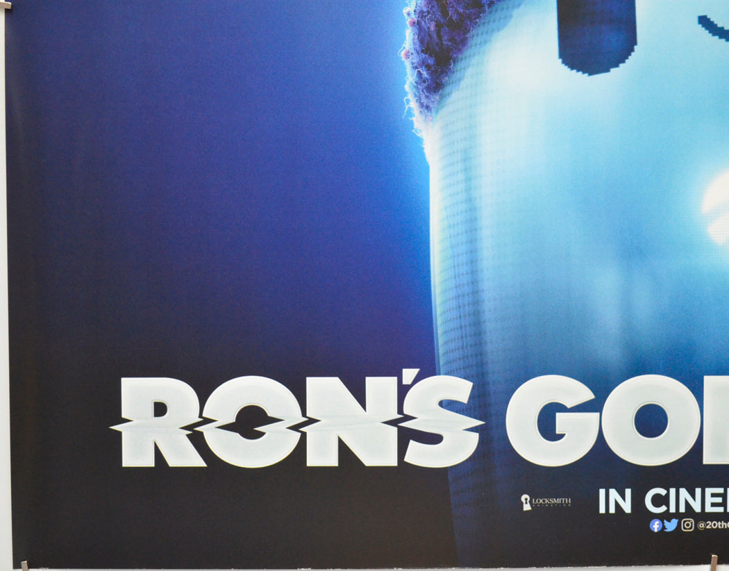 RON’S GONE WRONG (Bottom Left) Cinema Quad Movie Poster 