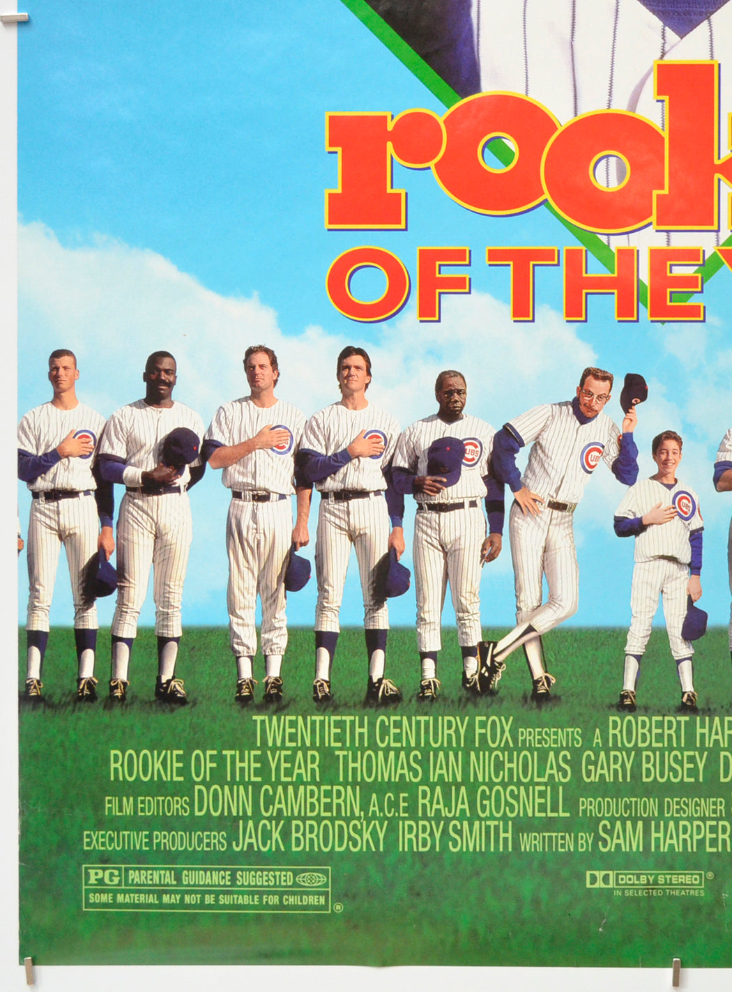 ROOKIE OF THE YEAR (Bottom Left) Cinema One Sheet Movie Poster 