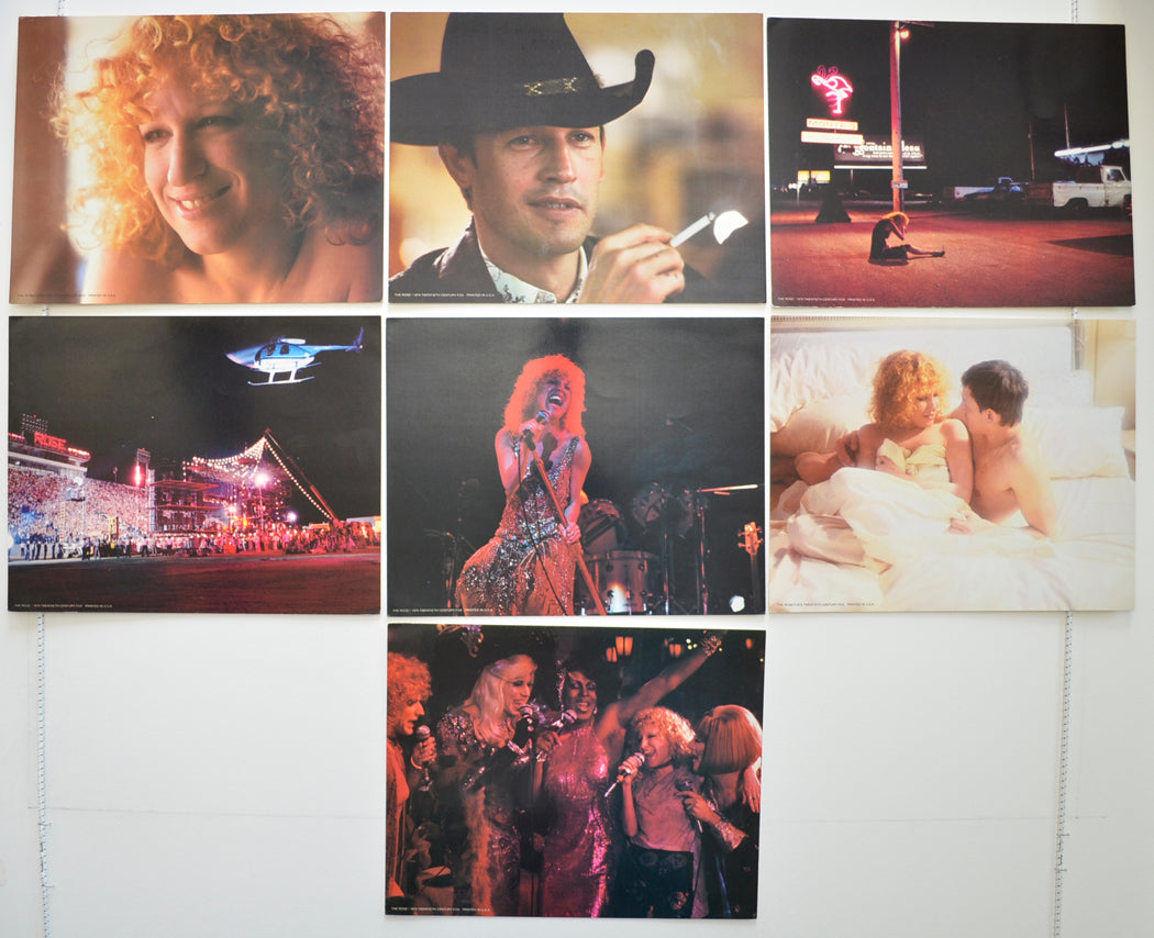 The Rose  7 Original Cinema Lobby Cards 