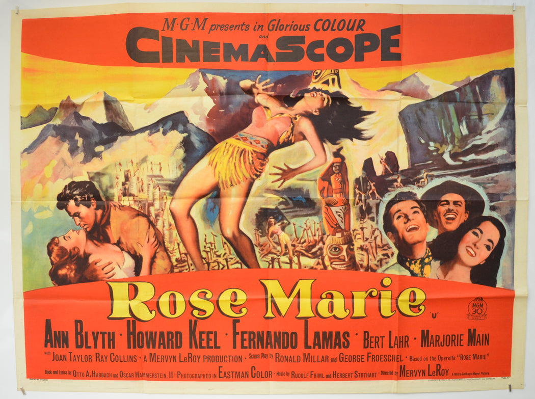 Rose Marie  Original Quad Poster - Film Poster - Movie Poster