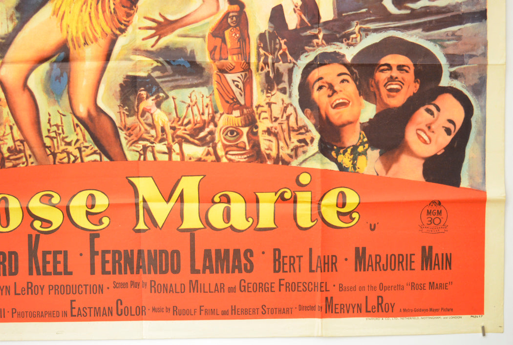 ROSE MARIE (Bottom Right) Cinema Quad Movie Poster 