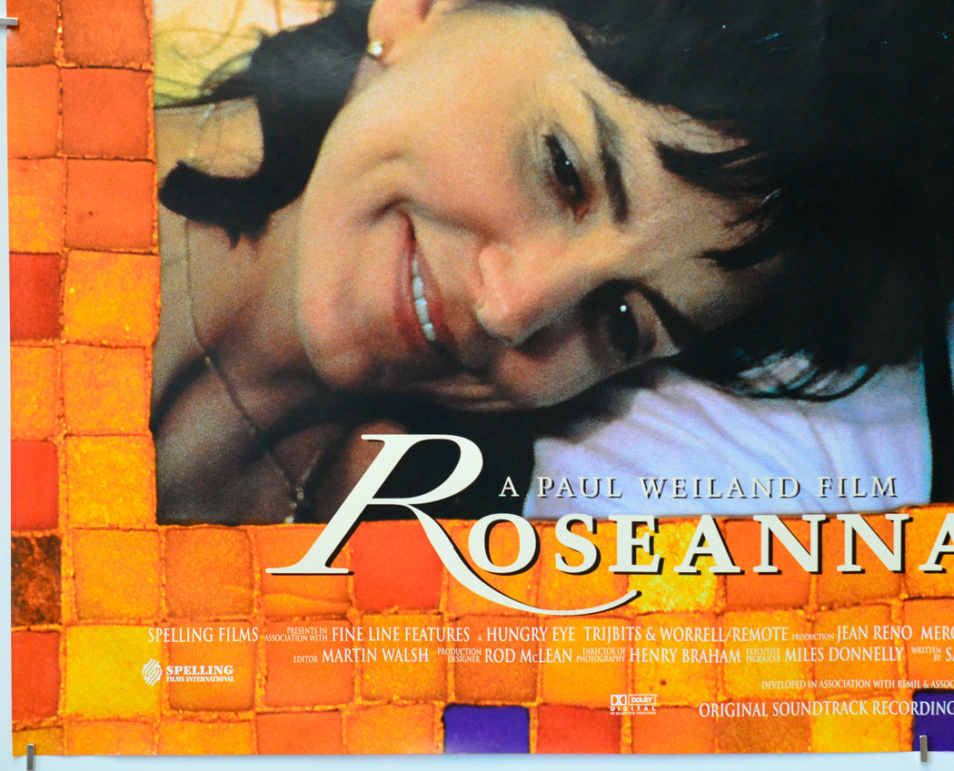 Roseanna's Grave (Bottom Left) Cinema Quad Movie Poster 