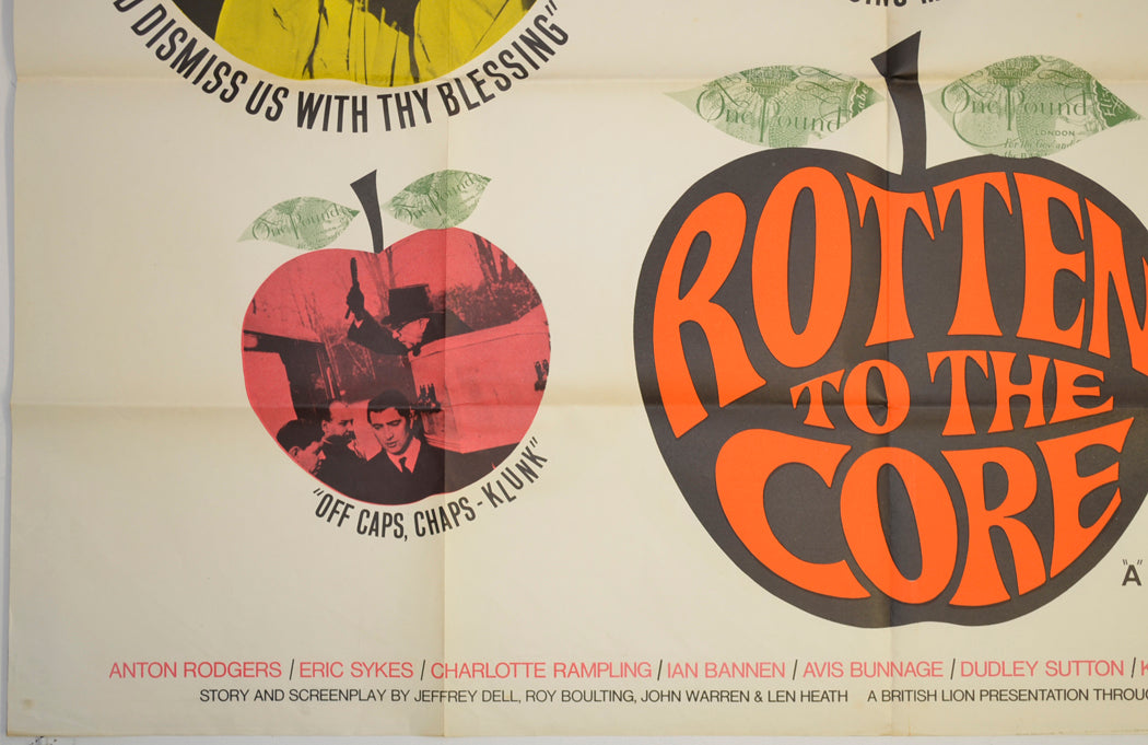 ROTTEN TO THE CORE (Bottom Left) Cinema Quad Movie Poster 