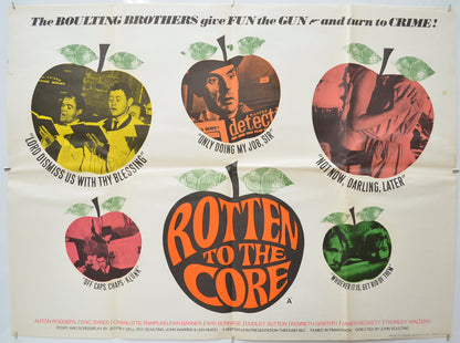 Rotten To The Core - Original Quad Poster - Film Poster - Movie Poster