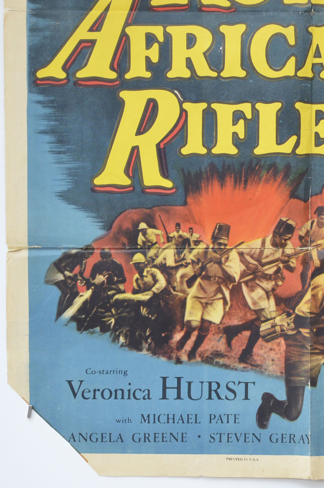 THE ROYAL AFRICAN RIFLES (Bottom Left) Cinema One Sheet Movie Poster 