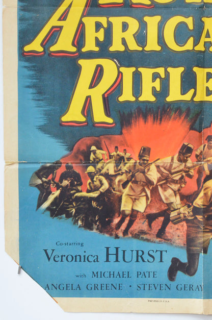 THE ROYAL AFRICAN RIFLES (Bottom Left) Cinema One Sheet Movie Poster 