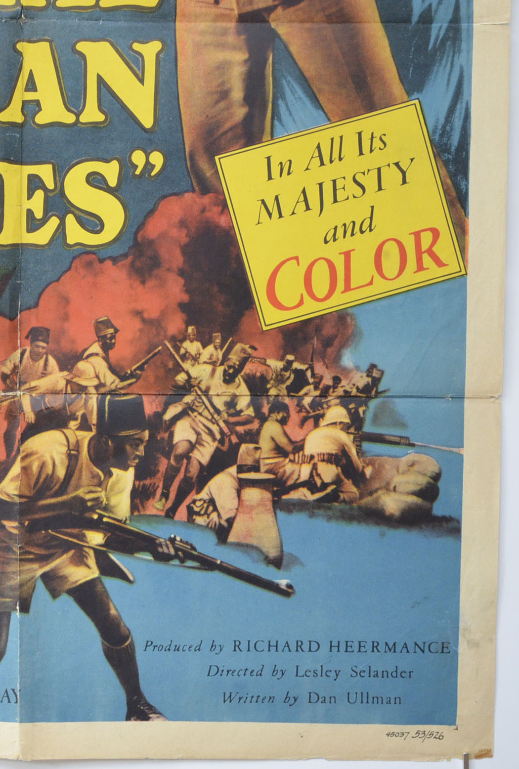 THE ROYAL AFRICAN RIFLES (Bottom Right) Cinema One Sheet Movie Poster 