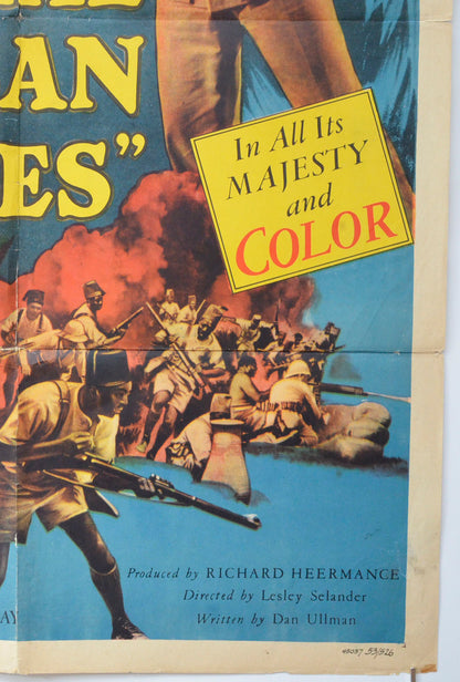 THE ROYAL AFRICAN RIFLES (Bottom Right) Cinema One Sheet Movie Poster 