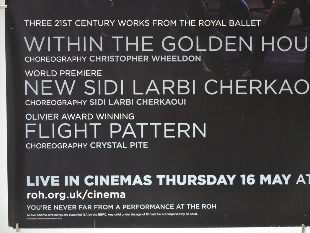 THE ROYAL BALLET 2019 SEASON (Bottom Left) Cinema Quad Movie Poster 