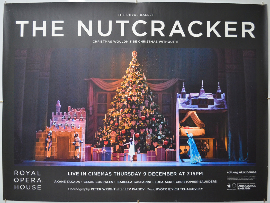 The Royal Ballet: The Nutcracker (At the Royal Opera House) Original Quad Poster - Film Poster - Movie Poster