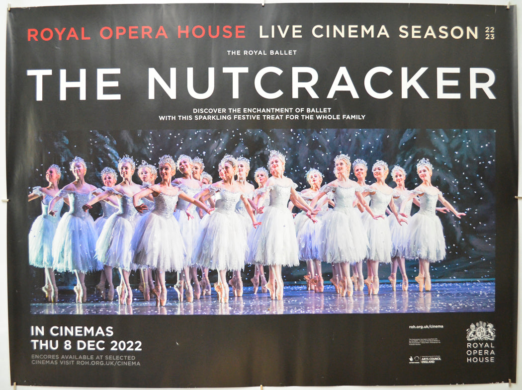 The Royal Ballet: The Nutcracker (Royal Opera House Live) Original Quad Poster - Film Poster - Movie Poster 