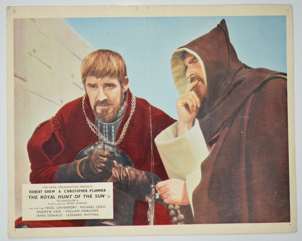 THE ROYAL HUNT OF THE SUN (Card 1) Cinema Colour FOH Stills / Lobby Cards 