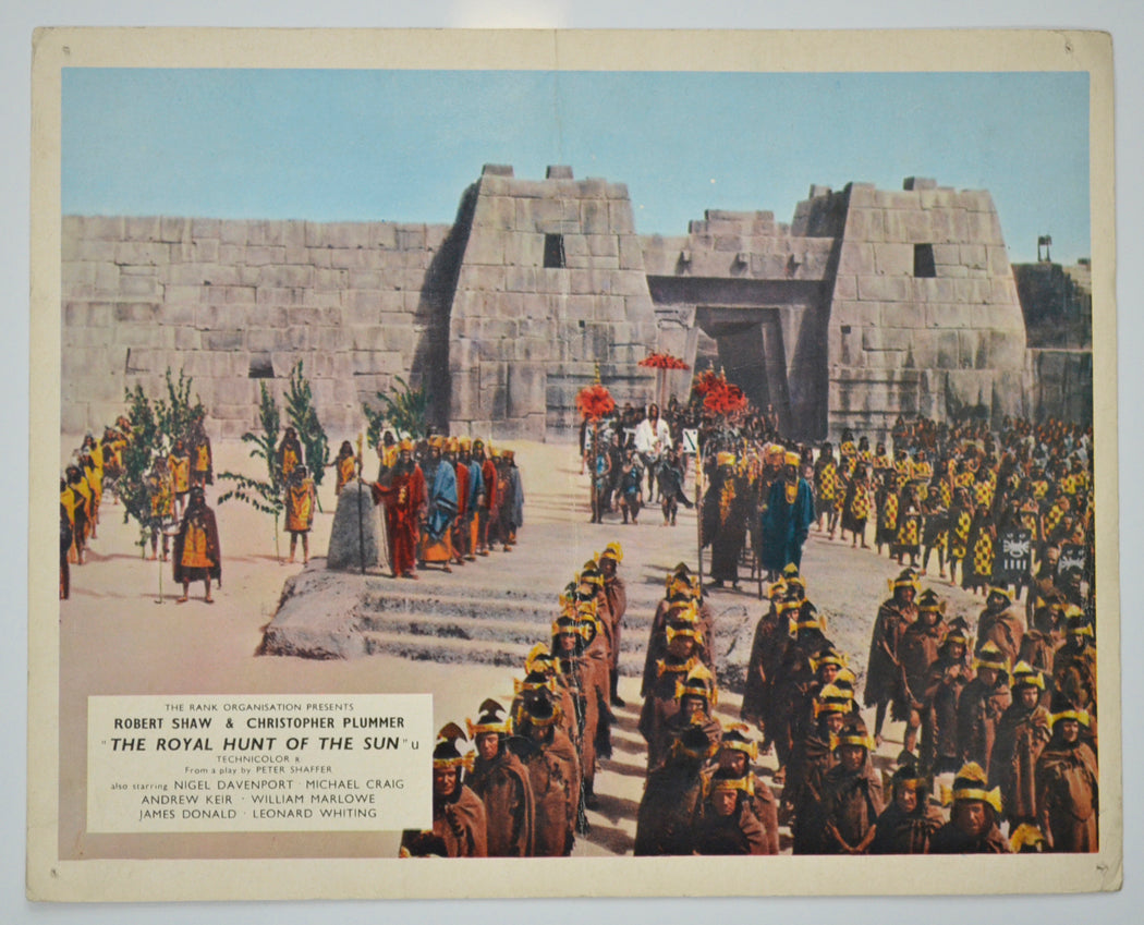 THE ROYAL HUNT OF THE SUN (Card 2) Cinema Colour FOH Stills / Lobby Cards 