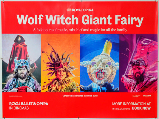Royal Opera and Ballet: Wolf Witch Giant Fairy - Original Quad Poster - Film Poster - Movie Poster
