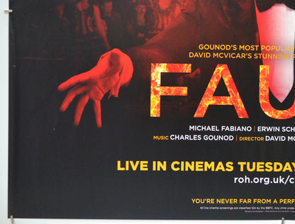 ROYAL OPERA HOUSE LIVE: FAUST (Bottom Left) Cinema Quad Movie Poster 