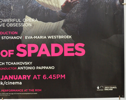 ROYAL OPERA HOUSE LIVE: THE QUEEN OF SPADES (Bottom Right) Cinema Quad Movie Poster 