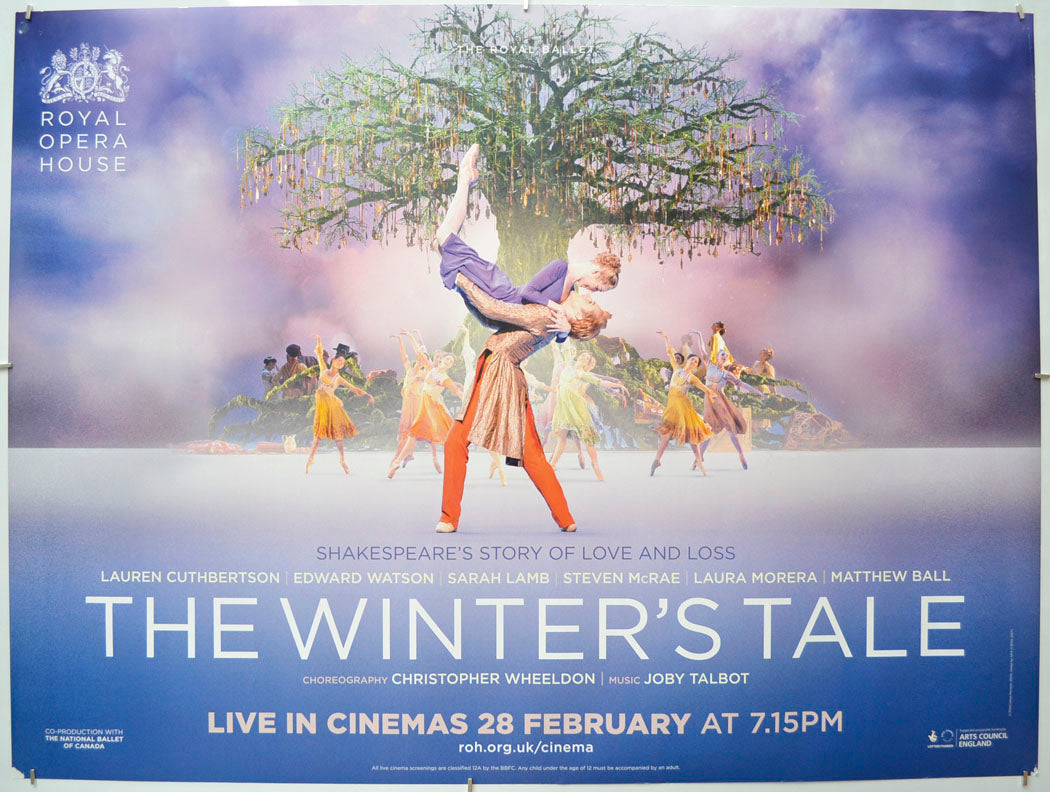 Royal Opera House Live: The Winter’s Tale  Original Quad Poster - Film Poster - Movie Poster