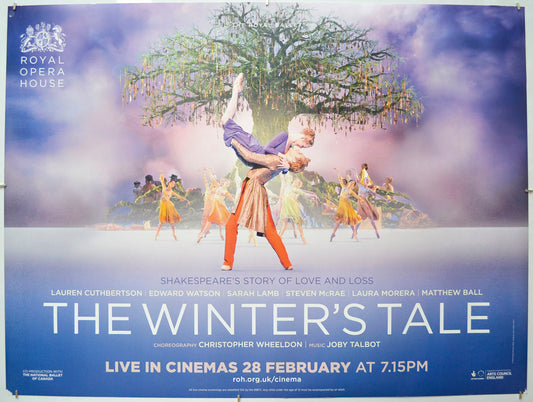 Royal Opera House Live: The Winter’s Tale  Original Quad Poster - Film Poster - Movie Poster