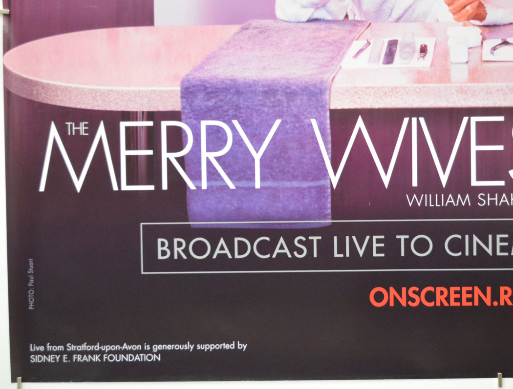 RSC LIVE: THE MERRY WIVES OF WINDSOR (Bottom Left) Cinema Quad Movie Poster 