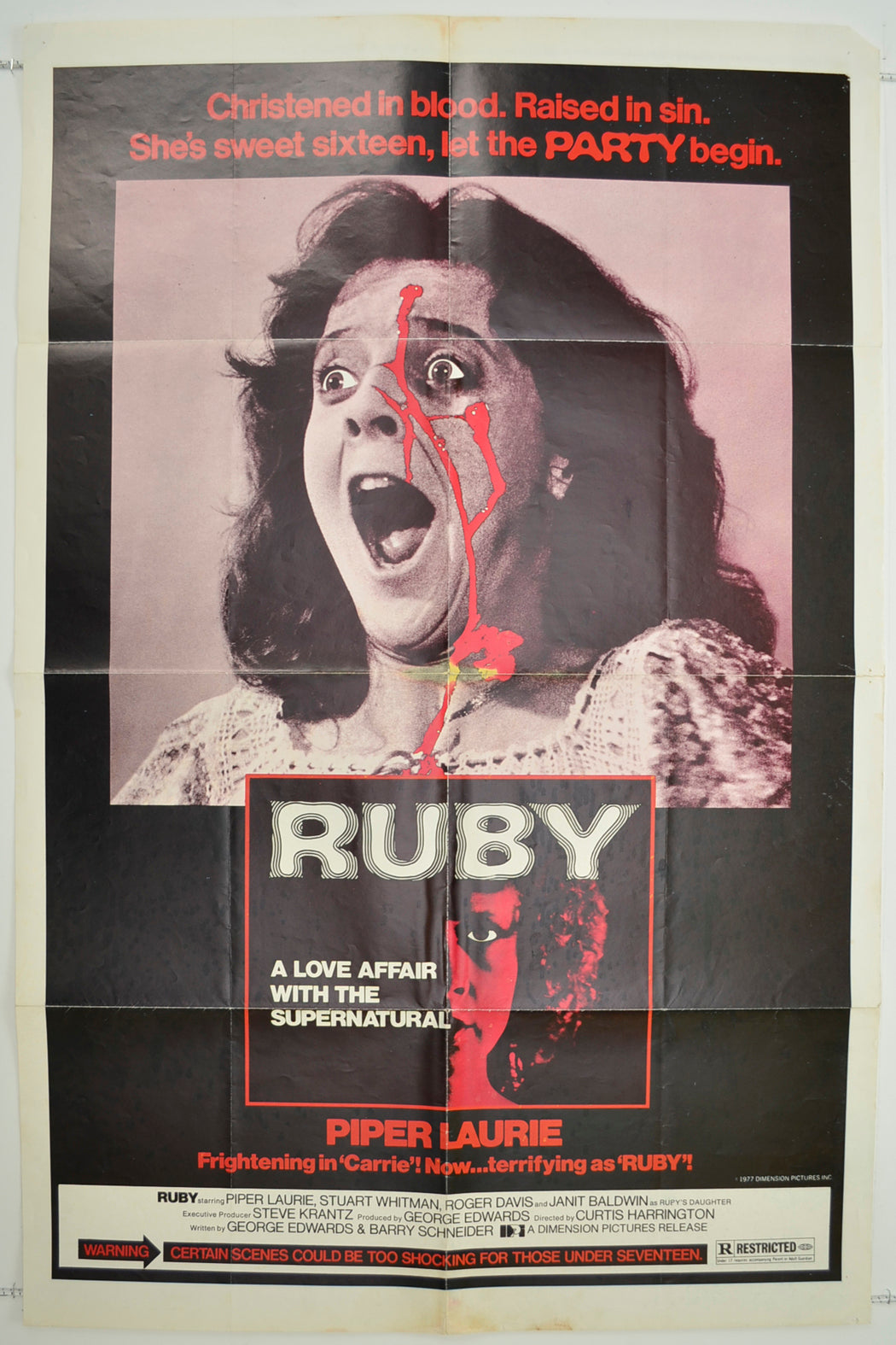 Ruby   Original One Sheet Poster - Film Poster - Movie Poster 